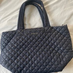 MZ Wallace medium metro tote, navy blue